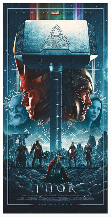 Featured image for “Alternative Movie Poster Monday: Thor”